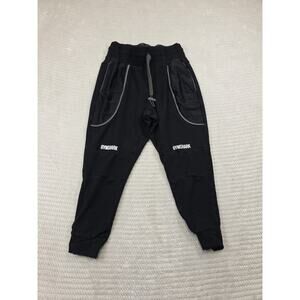 Gymshark Sweatpants Womens Small Joggers Movement Mesh Black Jogger
